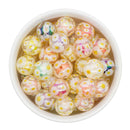 Iridescent Translucent Daisies Variety Pack Beads 16mm (Package of 10)