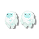 3-D Yeti Silicone Focal Bead 30x26x19mm (Package of 2)