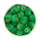 Large Hole Fuzzy Rondelle 19x12mm (Package of 10)