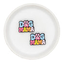 Dog Mama Retro Focal Bead 30x23mm (Package of 2)