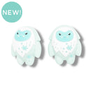 3-D Yeti Silicone Focal Bead 30x26x19mm (Package of 2)