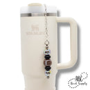 Translucent Acrylic Straw Charm Adapter (Package of 5)