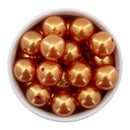 Pumpkin Pearl Beads 20mm (Package of 10)