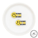 I'm Sorry! Did I Roll My Eyes Out Loud?! Silicone Focal Bead 34x19mm - ABC Exclusive