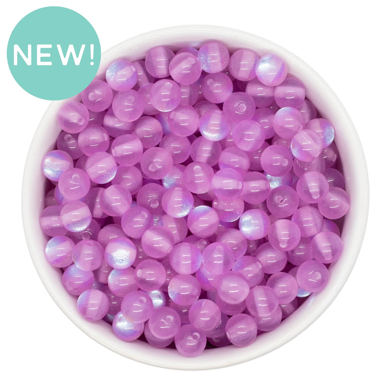 Thistle Shimmery Cat's Eye Beads 8mm (Package of Approx. 50 Beads)