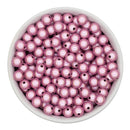 Crepe Pink Illusion Beads 8mm (Package of Approx. 50 Beads)