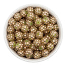 Champagne Rhinestone Beads 12mm (Package of 20)