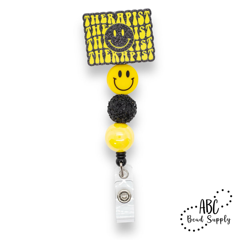 Therapist Smiley Flatback Acrylic Accent 34x42mm (Package of 1) - ABC Exclusive
