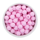 Light Pink Solid Pumpkin 12mm Silicone Beads (Package of 10)
