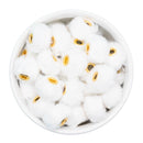 Large Hole Fuzzy Rondelle 19x12mm (Package of 10)