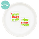 Stink Stank Stunk Silicone Focal Bead 26x27mm (Package of 2)