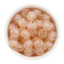 Latte Iridescent Bubble Beads 16mm (Package of 10)