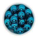 Teal UV Shine Beads 20mm (Package of 10)