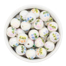 Iridescent Tulip Trio Printed Variety Pack Beads 16mm (Package of 10)