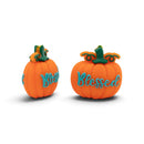 3-D Blessed Pumpkin Silicone Focal Bead 25x25x17mm (Package of 2)