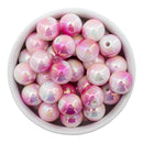Shades of Pink Ombre Iridescent Beads 16mm (Package of 10)