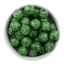 Green Foil Beads 16mm (Package of 10)