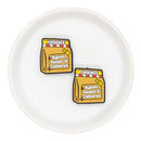 Evidence Bag Silicone Focal Bead 30x27mm (Package of 2)