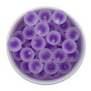 Violet Frosted Color Core Beads 16mm (Package of 10)