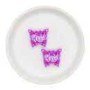 Be Kind Always Butterfly Silicone Focal Bead 24x27mm (Package of 2)