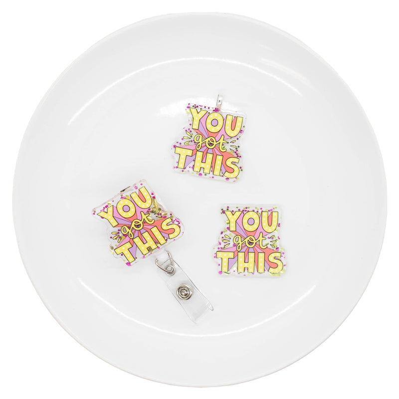 You Got This Acrylic Accent 39x41mm (Package of 1)