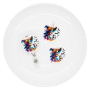 Multicolor Skeleton Witch w/Coffee Acrylic Accent 41x42mm (Package of 1)