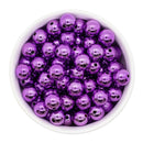 Purple UV Shine Beads 12mm (Package of 20)