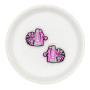 Cheer Silicone Focal Bead 23x29mm (Package of 2)