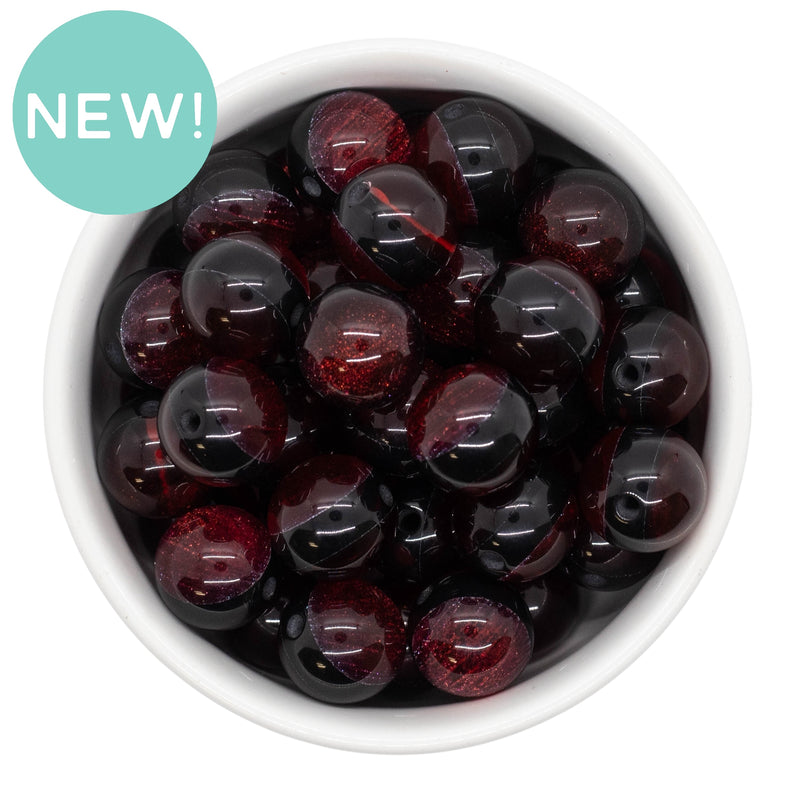 Garnet Shimmery Cat's Eye Beads 16mm (Package of 10)