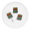 Animals Scrubs and Rubber Gloves Acrylic Accent 49x40mm (Package of 1)