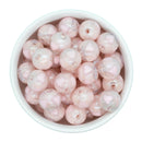 Shimmery Powder Pink Heart Inlay Beads 16mm (Package of 10)