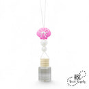 3-D Shell w/Pearl Bow Silicone Focal Bead 32x26x13mm (Package of 2)
