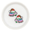Christmas Book Stack Silicone Focal Bead 29x31mm (Package of 2)