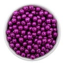Magenta Pearl Beads 8mm (Package of Approx. 50 Beads)