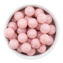 Light Pink Shimmery Liquid Effect Marble Beads 16mm (Package of 10)
