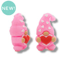 3-D Valentine Gnome Silicone Focal Bead 31x17x14mm (Package of 2)