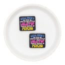 Well Aren't You Just a Fun Little Lollipop Tripled Dipped in Psycho Silicone Focal Bead 26x29mm (Package of 2)