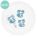 Winter Deer Acrylic Accent 44x42mm (Package of 1)