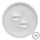 still plays in dirt Printed Silicone Focal Bead 24mm (Package of 2) - ABC Exclusive