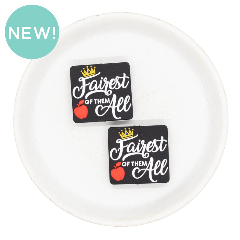 Fairest of Them All Silicone Focal Bead (Package of 2)