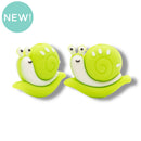 3-D Snail Silicone Focal Bead 23x28x13mm (Package of 2)