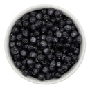 Black Pearly Luster Beads 8mm (Package of Approx. 50 Beads)