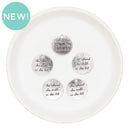 She believed she could so she did Silver Alloy Charm 20mm (Package of 5)