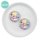 Lunch Hero Squad Silicone Focal Bead 34mm (Package of 2)