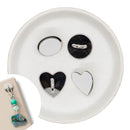 Self Adhesive e-Reader Cover Attachment Rings - Choose Shape (Package of 1)