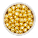 Yellow Pearl Beads 12mm (Package of 20)