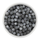 Grey Pearly Luster Beads 8mm (Package of Approx. 50 Beads)