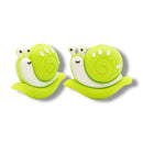 3-D Snail Silicone Focal Bead 23x28x13mm (Package of 2)