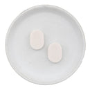Flower Engraved Linen Accent Silicone Focal Bead 18x26mm (Package of 2)