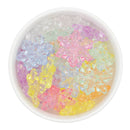 Translucent Snowflake Bead Color Mix 29x30mm (Package of 10)